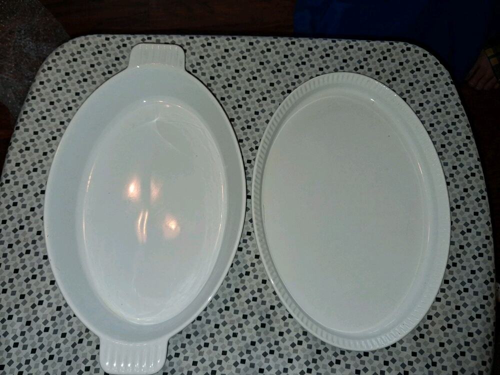 Over And Back Oval Casserole Dish And Lid 14in × 8.5in × 2.5in